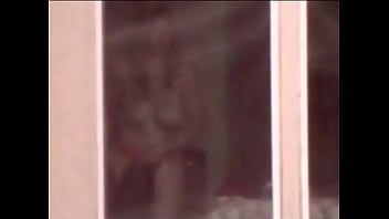 sex spying on an exhibitionist from the building across the street hd