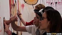 sex 动画中文字幕 gloryhole cfnm femdoms wank submissive dicks hd