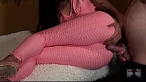 sex deal edging his cock on my hot new tights hd