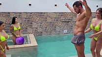 sex សរករម foursome in the pool hd
