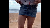 sex 個人撮影投稿素人 cd slut at the beach gets cum on her ass hd